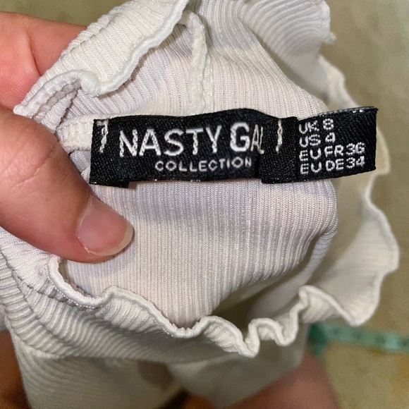 Nasty Gal Edge of a Broken Heart Ruffle Top - Picture 10 of 12